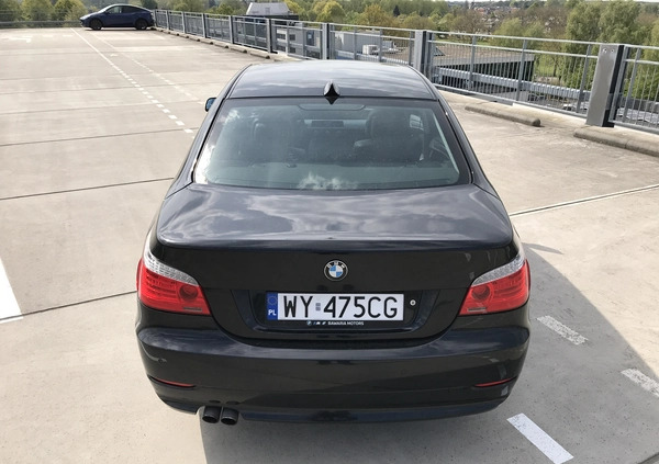 BMW Seria 5 cena 18200 przebieg: 272300, rok produkcji 2008 z Warszawa małe 232